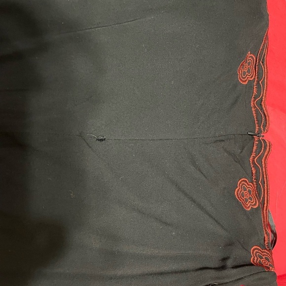 Lulu’s black embroidered halter dress size S - Picture 11 of 12